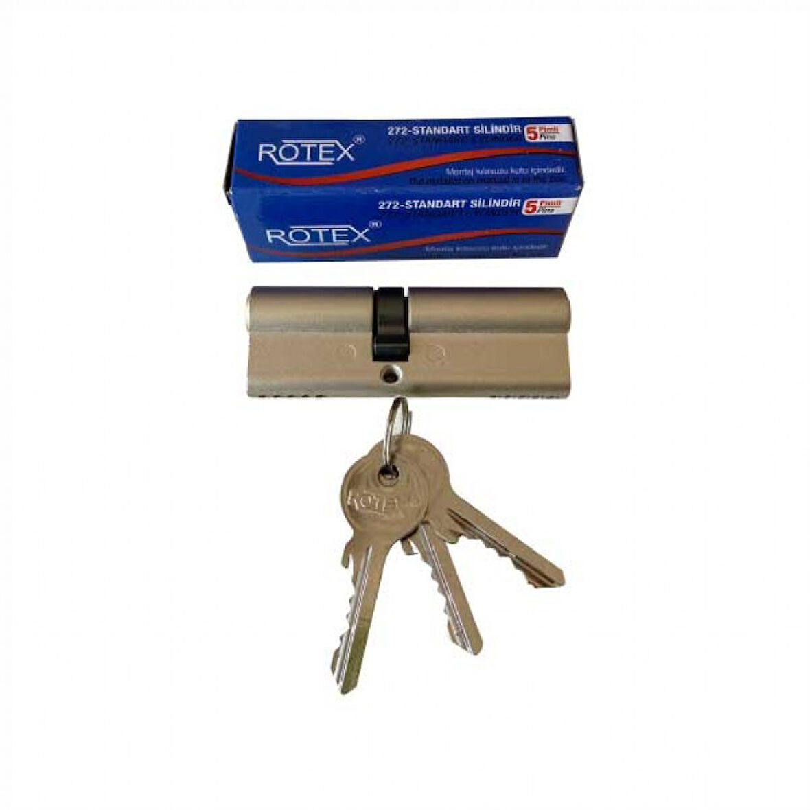 Rotex 83 Mm Zamak Barel 5 Pimli 40+10+33 - 3 Anahtarlı