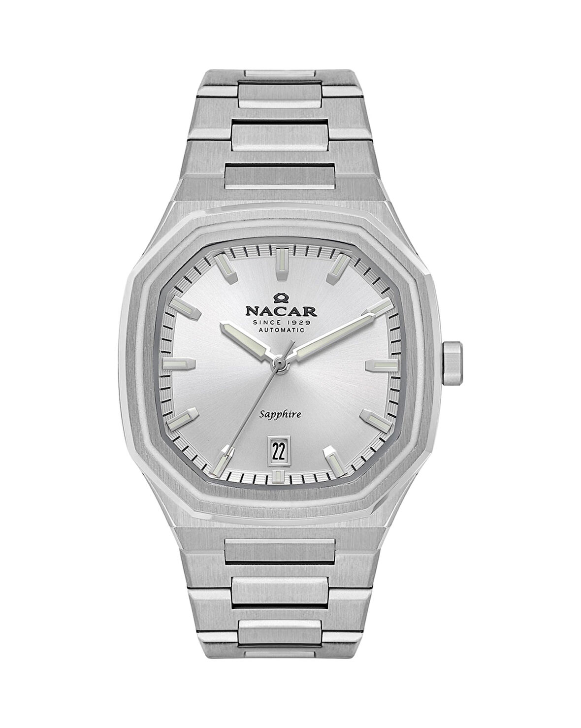 Nc40-290607-asm Nacar Erkek Kol Saati Gri 