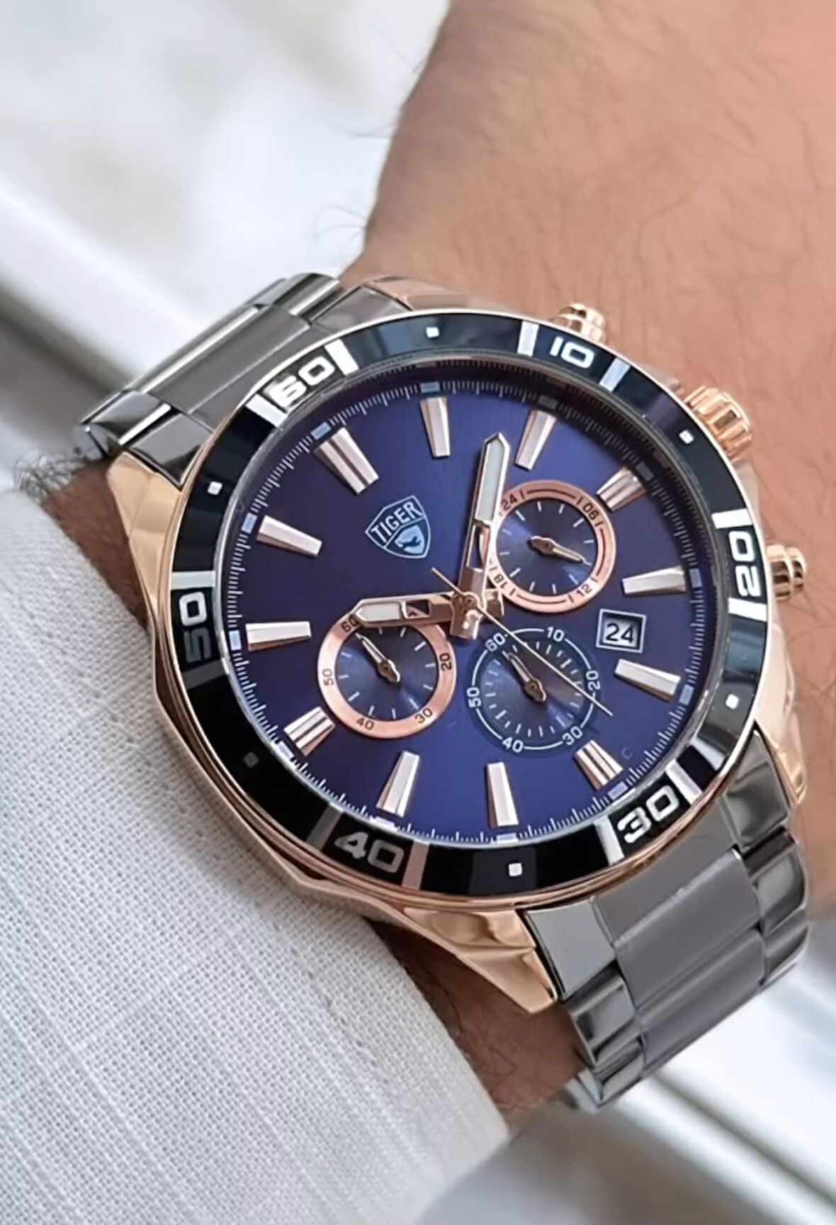 TİGER ERKEK KOL SAATİ TI-617EY