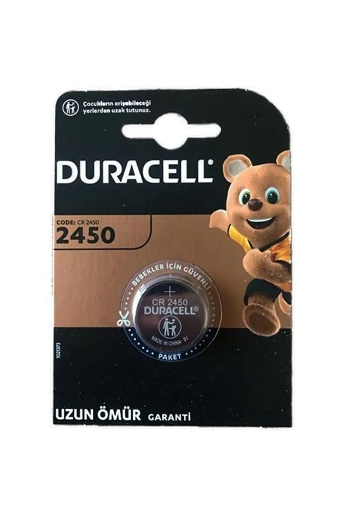 Cr 2450 3v Lityum Düğme Pil