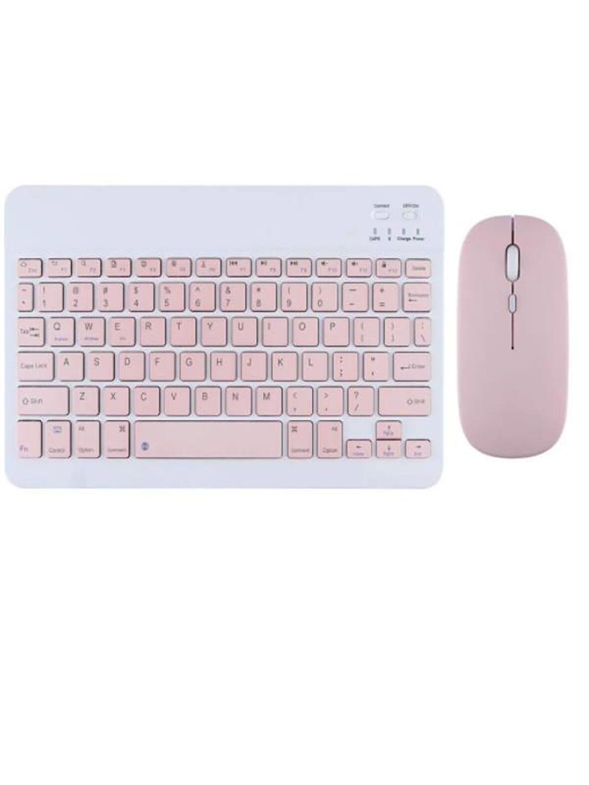 Lenovo Tab M9 MediaTek Helio G80 ZAC30155TR 9" Uyumlu Kablosuz Bluetooth Şarjlı Mini Q Klavye Mouse