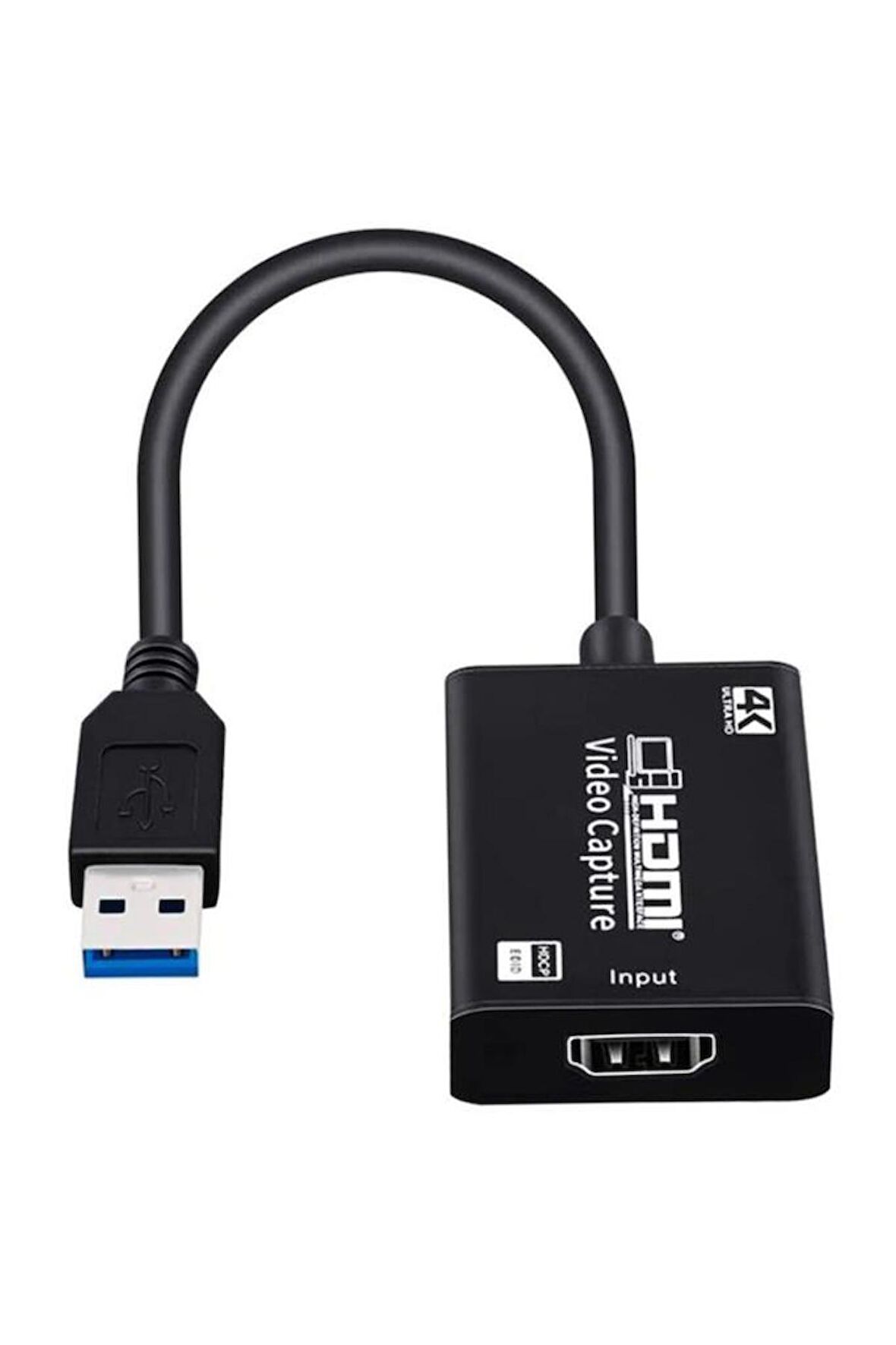 Usb 1.1/2.0/3.0 Hdmı 4k Ultra HD Video Capture Ekran Yakalama Kartı Dönüştürücü Adaptörü