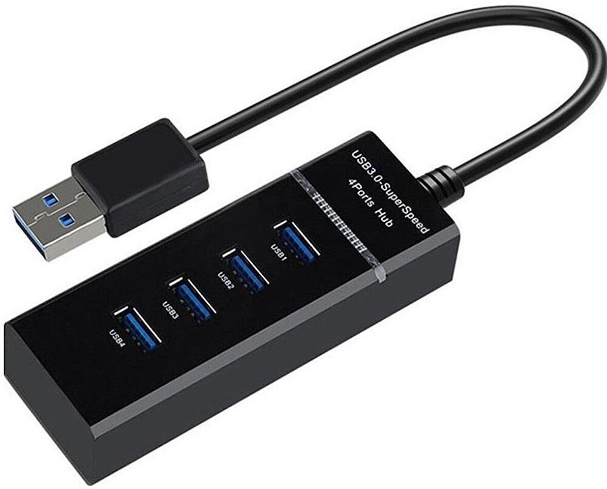 4 Port Usb 3.0 Çoğaltıcı Çoklayıcı Hub Adaptör Dağıtıcı Switch