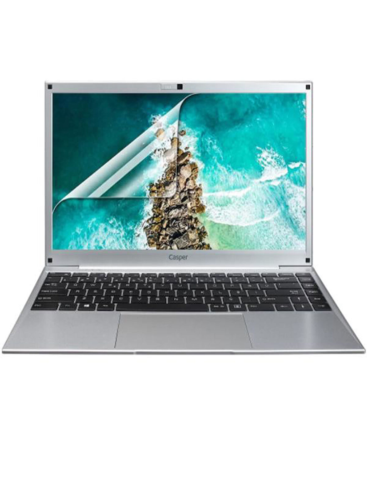 Casper Nirvana C500 Laptop 15.6" Uyumlu Nano Kırılmaz Cam Notebook Ekran Koruyucu