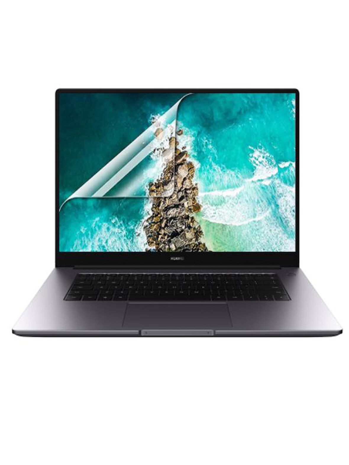Huawei MateBook D15 Laptop 15.6" Uyumlu Nano Kırılmaz Cam Notebook Ekran Koruyucu