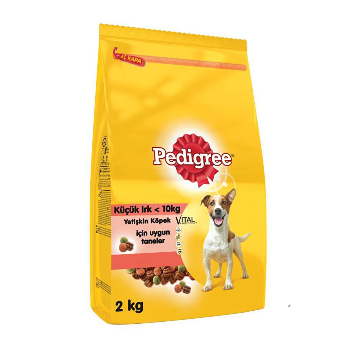 Pedigree Biftekli Sebzeli Küçük Irk Yetişkin Köpek Maması 2 Kg