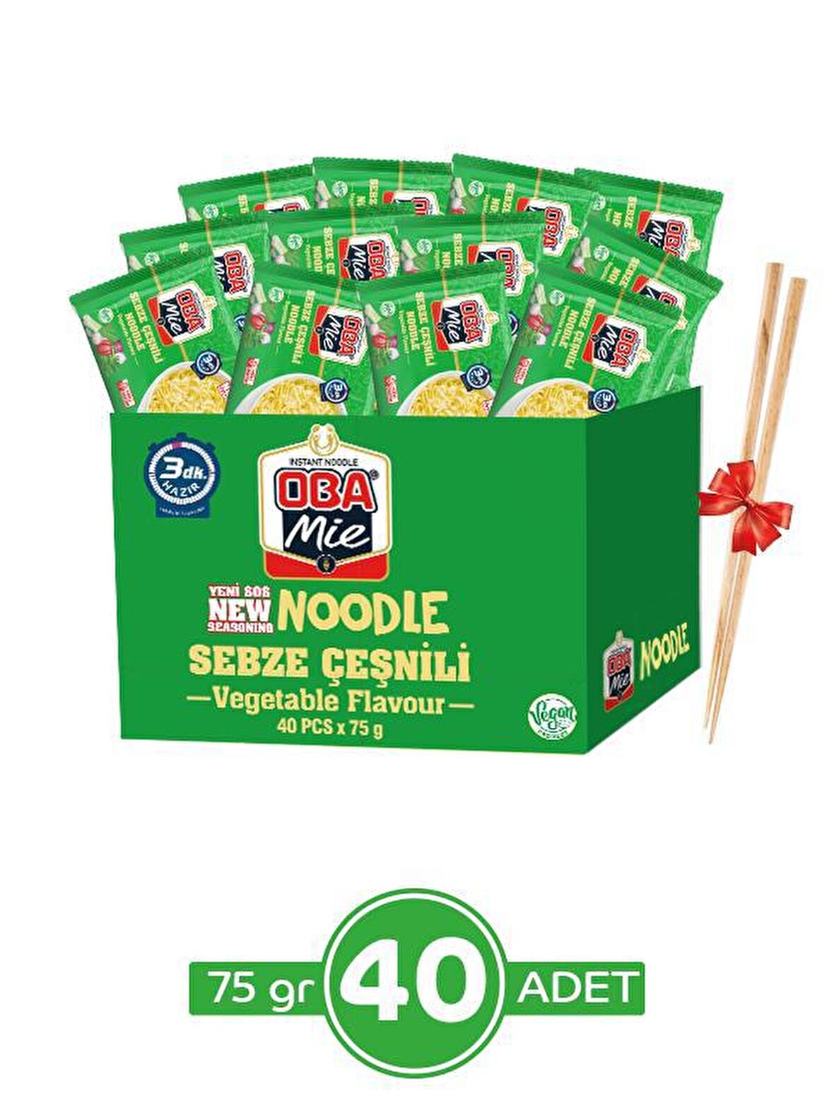 OBA mie Sebzeli Noodle 40'lı