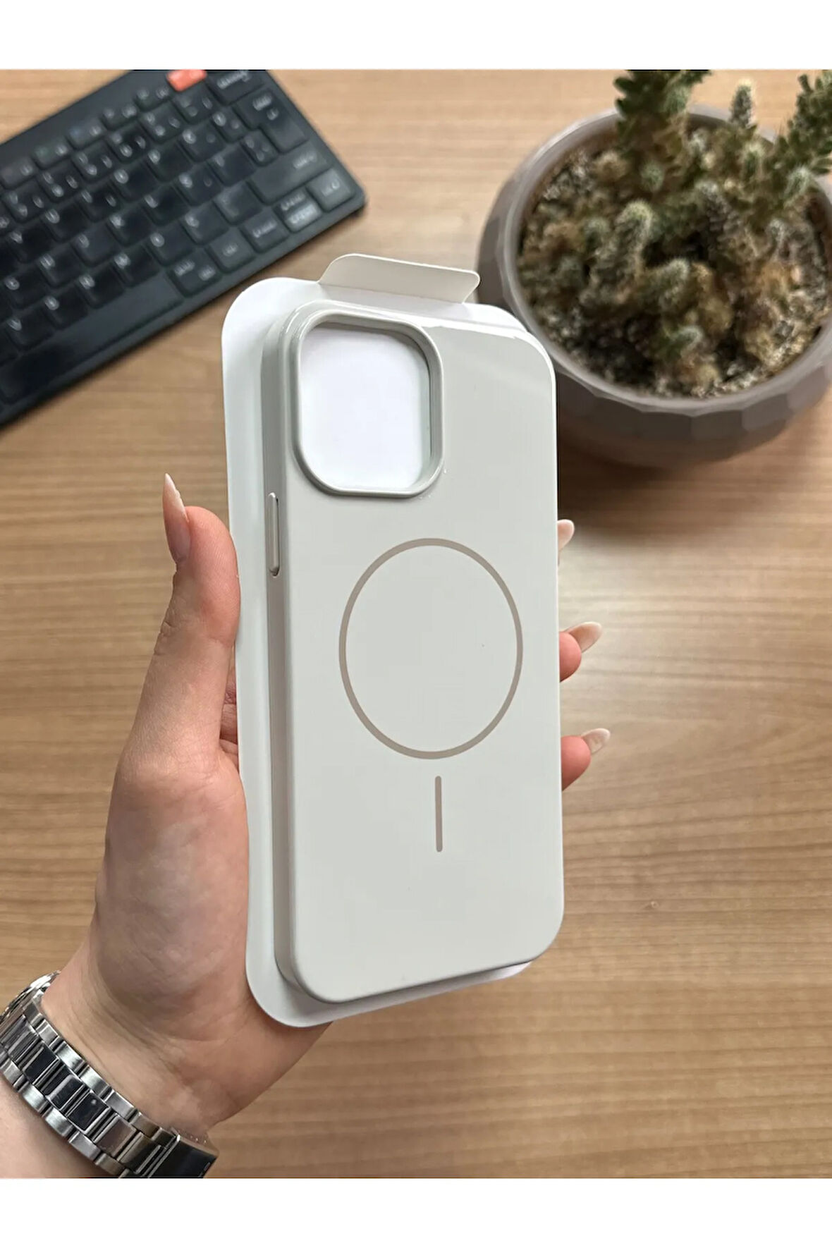 iPhone 14 Pro Max Animasyonlu Stylus Silikon Kılıf