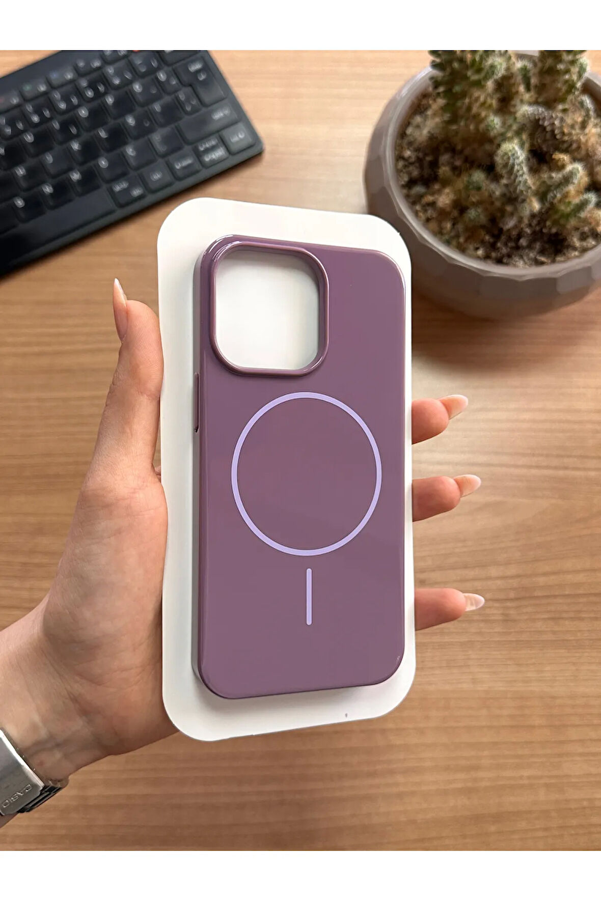 iPhone 14 Pro Animasyonlu Stylus Silikon Kılıf