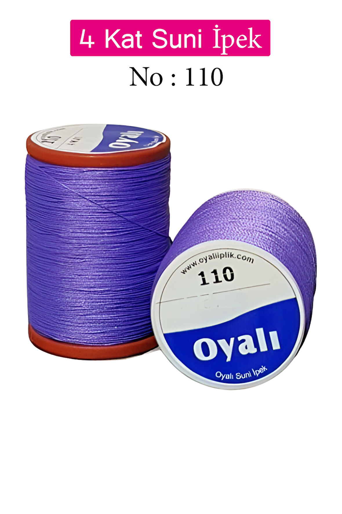 Oyalı 4 Kat Suni İpek İplik İğne Oyası Boncuk İpi Tığ Oyası No:110