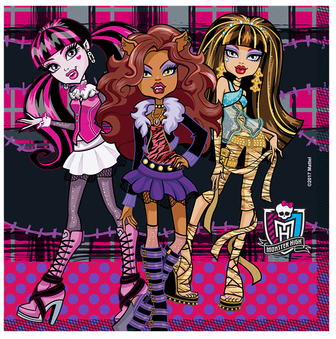 MONSTER HİGH PEÇETE 16'LI