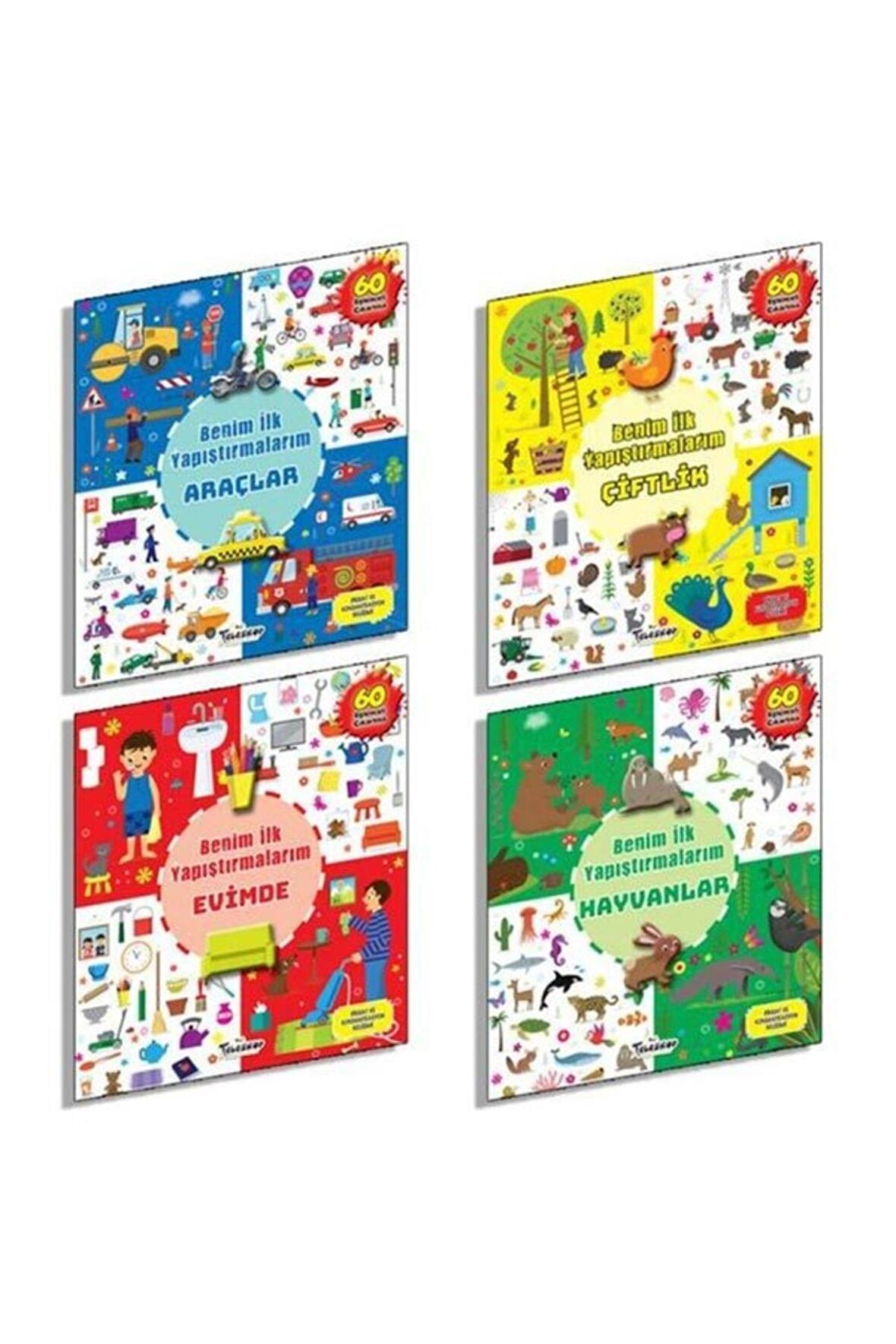 Benim İlk Yapıştırmalarım Seti - 4 Kitap Takım