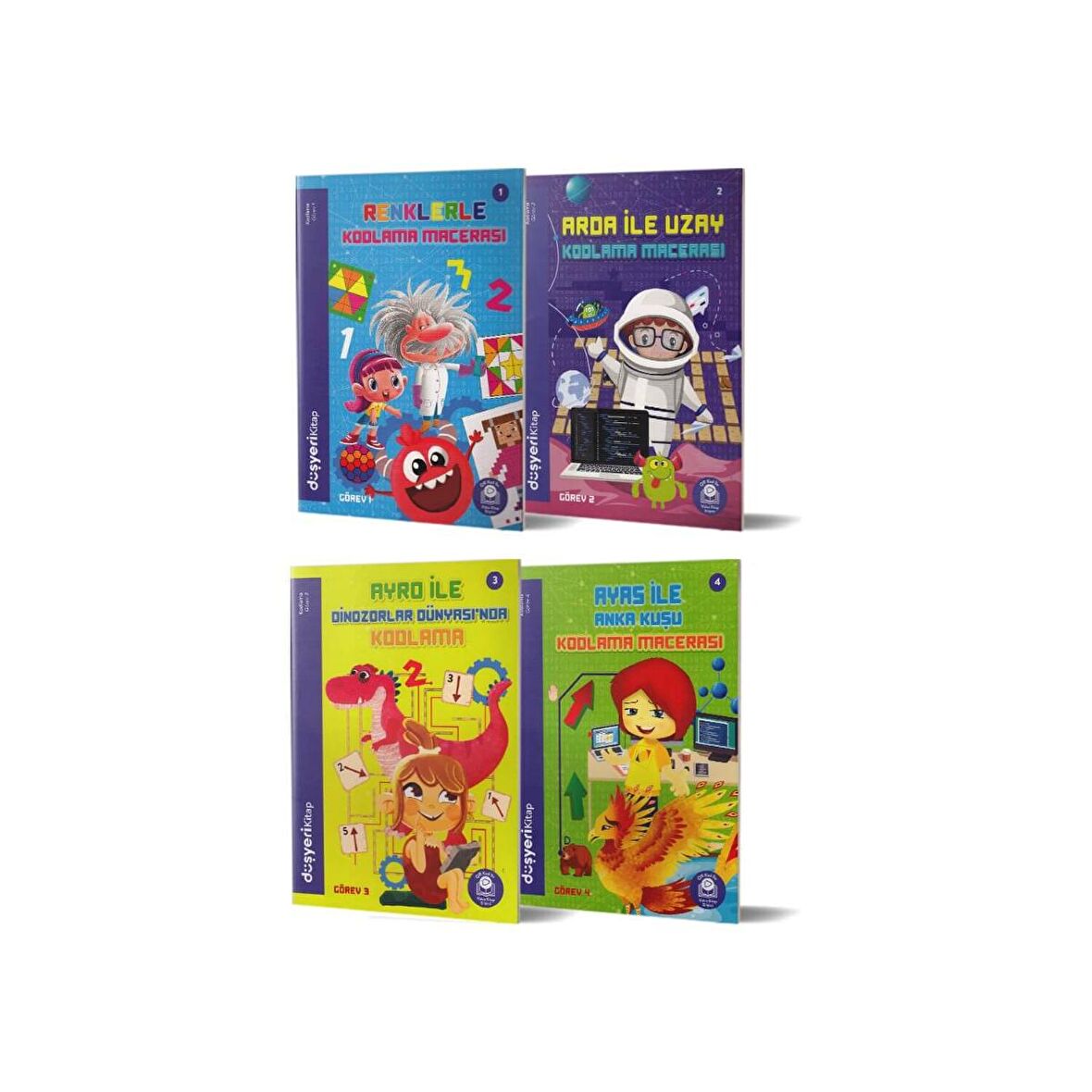 Kodlama Macerası Serisi 4 Kitap Set