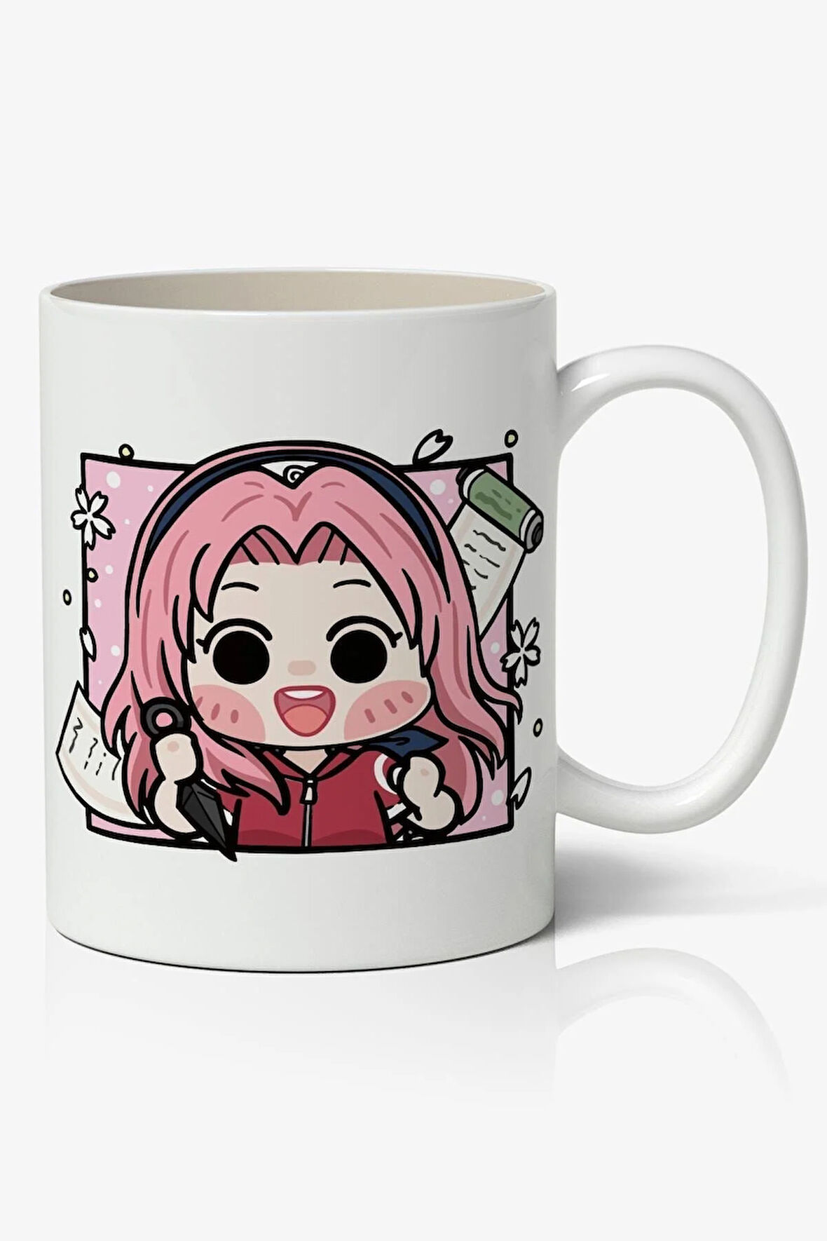 Anime Kızı Temalı Kupa Bardak - Sevgiliye Arkadaşa Hediye