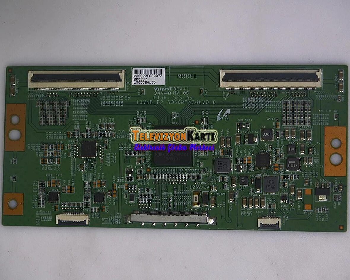 13VNB-FP_SQ60MB4C4LV0.0, LJ94-29387A, Arçelik 40LW 8467, T CON Board, LTR400HS03-W