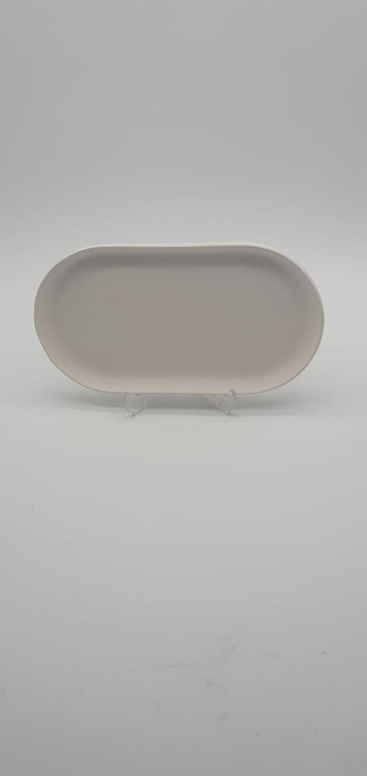 Seramik Bisküvi 23cm Kayık Tabak