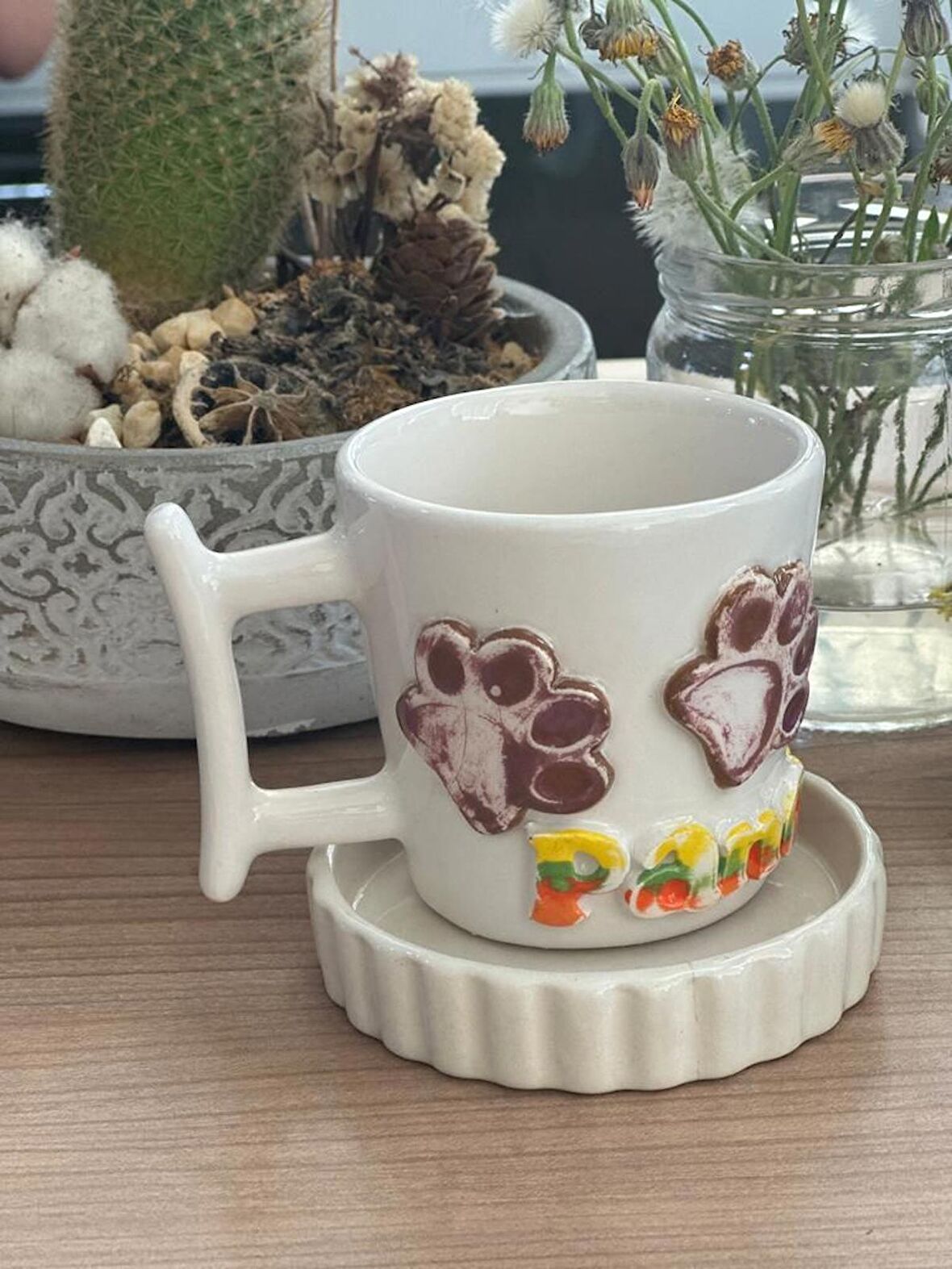 Pati Figürlü  İsimli Kupa Mug