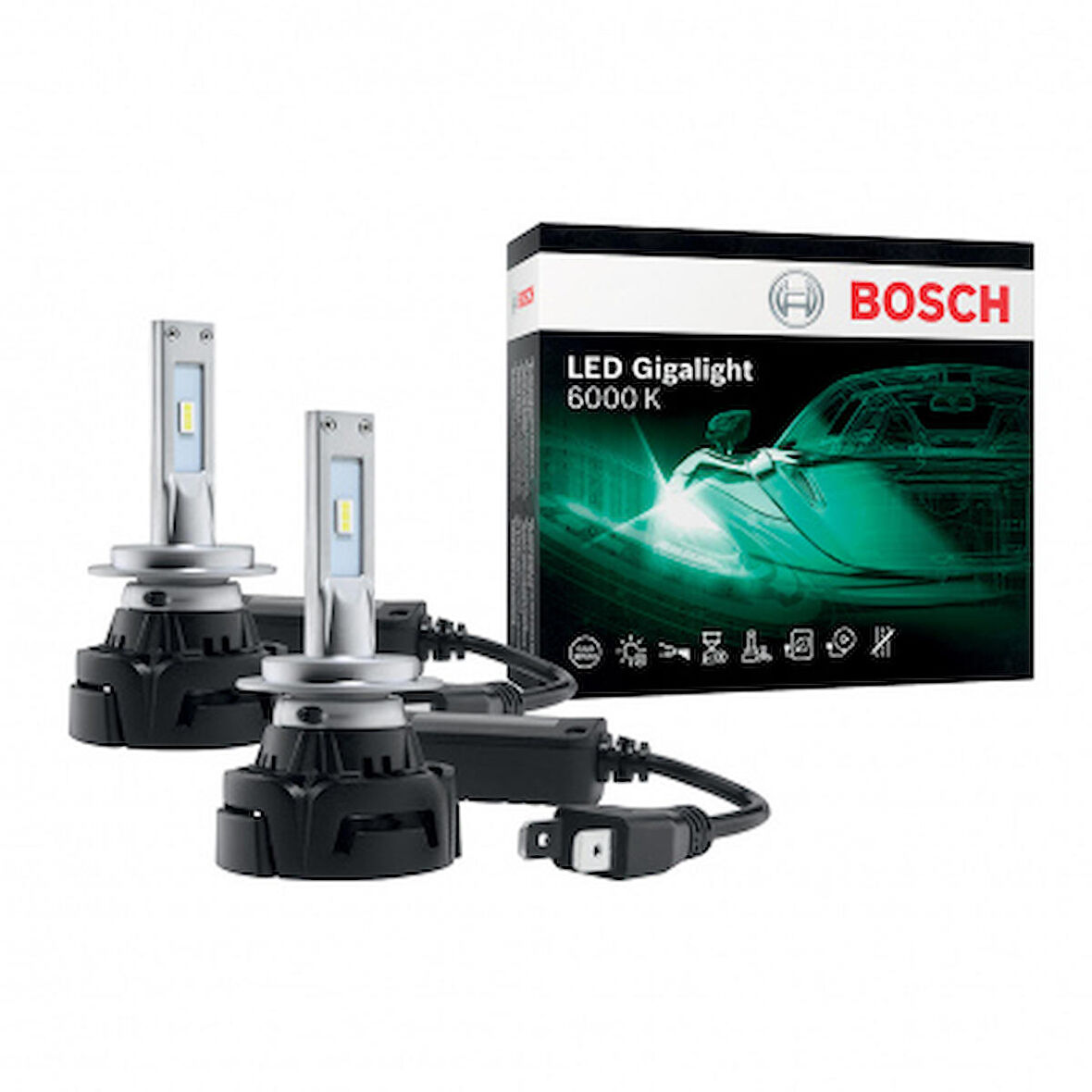 Bosch Gigalight H7 12V 30W Led Xenon 6000K Beyaz Işık Canbus