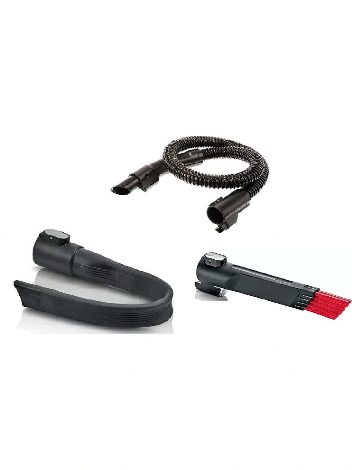 Bosch Unlimited 6-7-8 Serileri Uyumlu Hortum Dar Alan,çekmece Aparatı 3lü Set