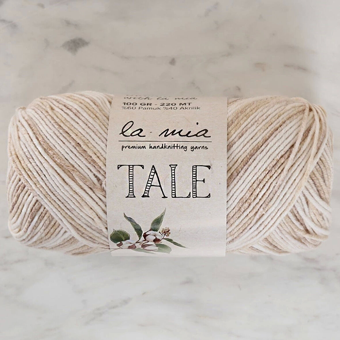 La Mia Tale Ebruli El Örgü İpi - LM066