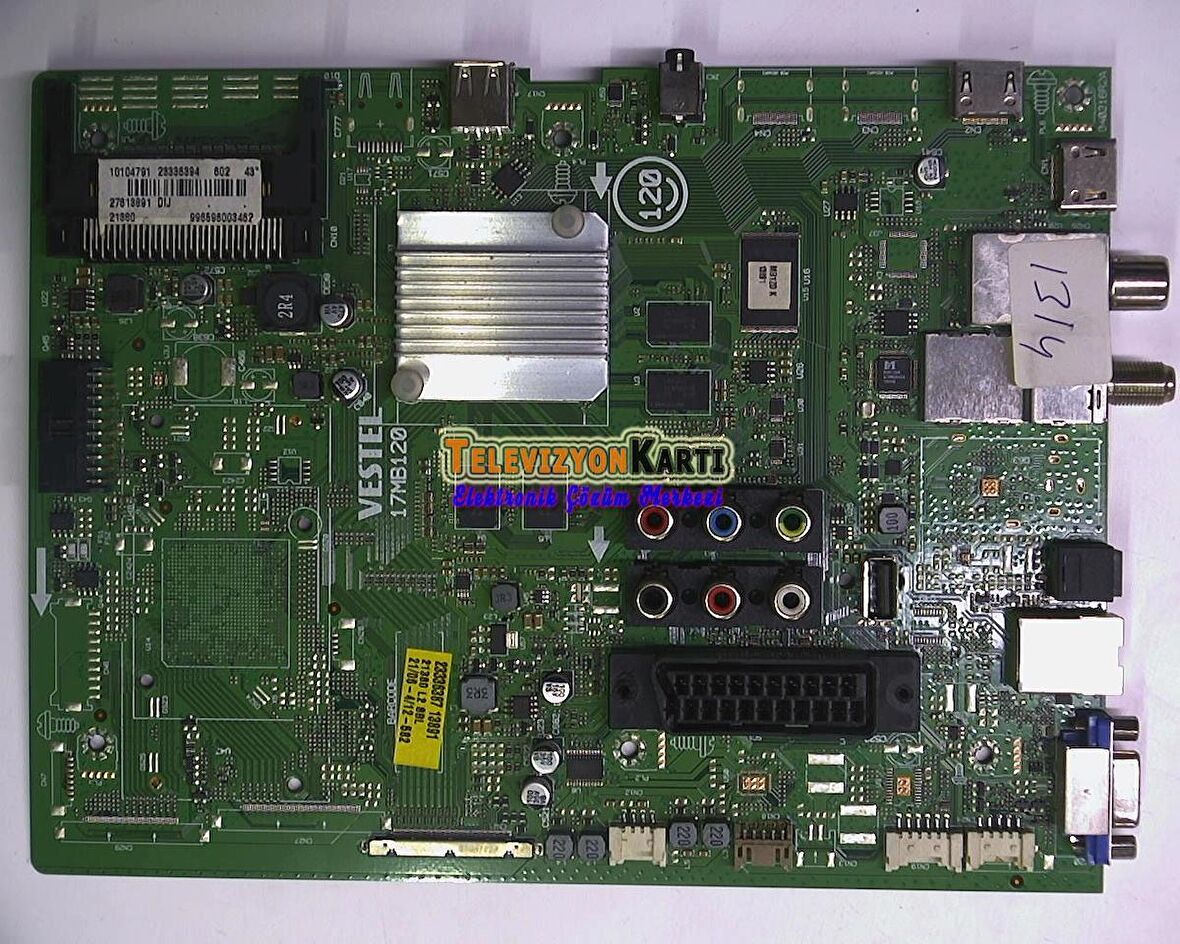 17MB120 23352877 Philips 43PUS6031 Anakart