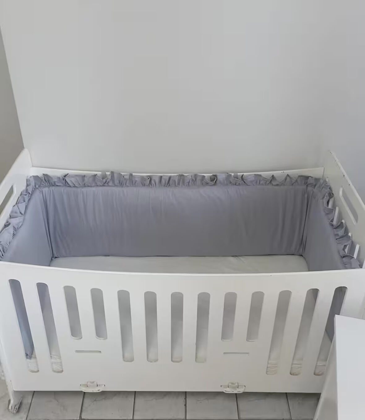 Ege Home Mia Fırfırlı Beşik Yan koruma 38×235 tek parça