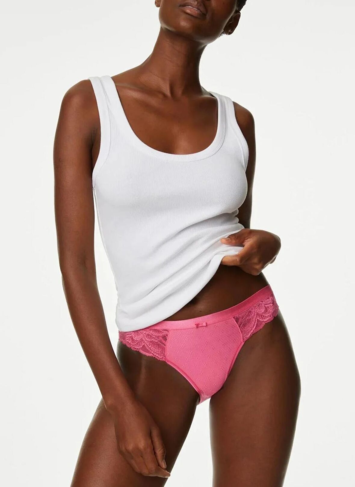 Marks & Spencer Pembe Kadın Bikini Külot 4816N