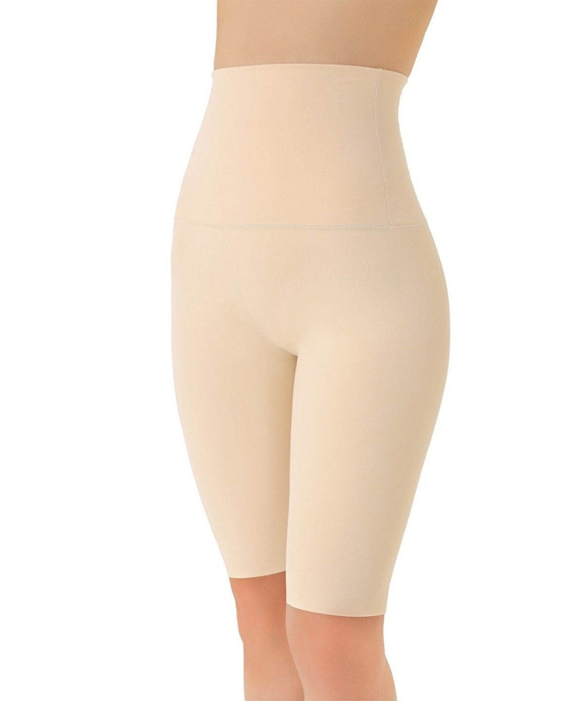 NBB Yüksek Bel Diz Üstü Göbek Altı Toparlayıcı İz Yapmaz Paçalı Korse Tayt