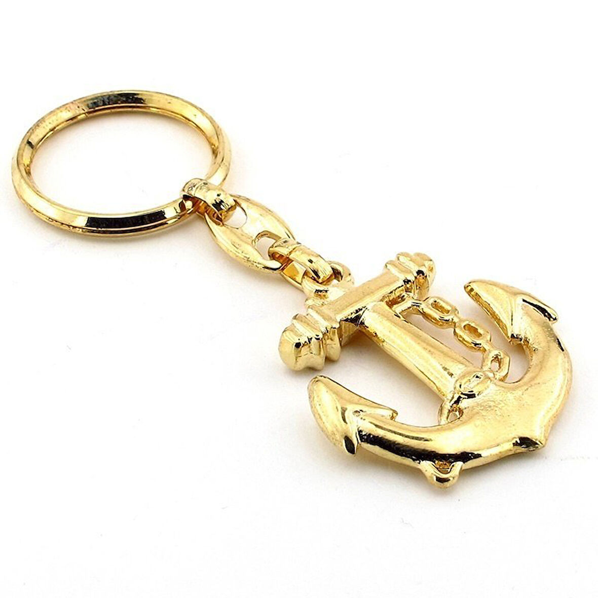 Çapa Deniz Gold Anahtarlık  Gümüş