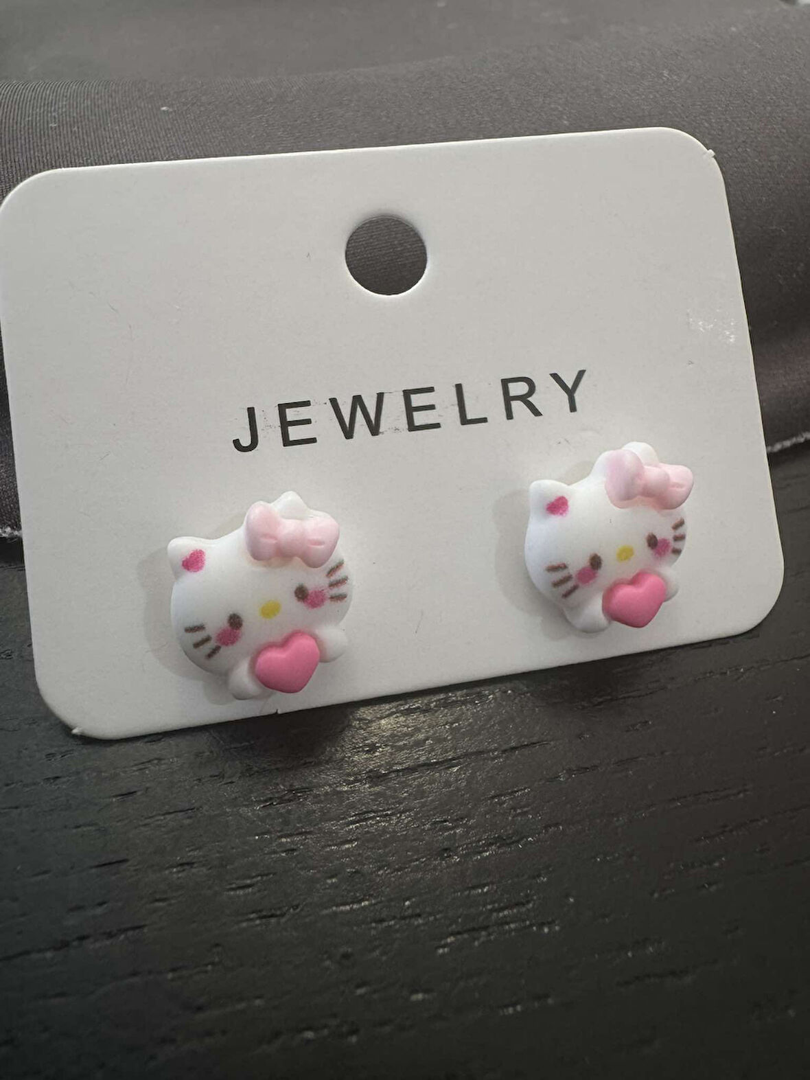 Hello Kitty Çocuk Küpe 