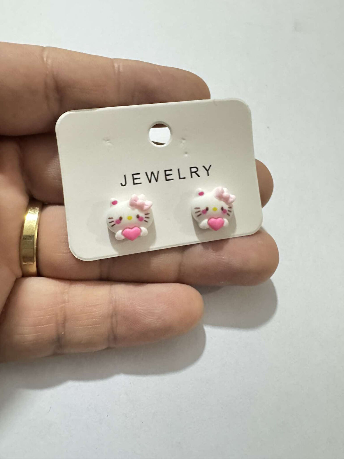 Hello Kitty Çocuk Küpe 
