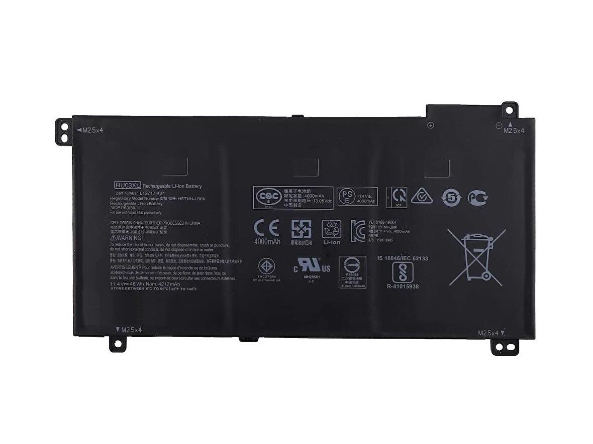 Hp L12791-855 Notebook Bataryası Laptop Pil
