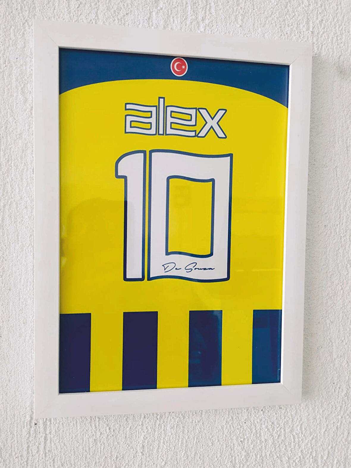 30x42 cm Alex de Souza Forma Poster Tablo 1 mm Şeffaf Önyüzey Korumalı Çerçeveli