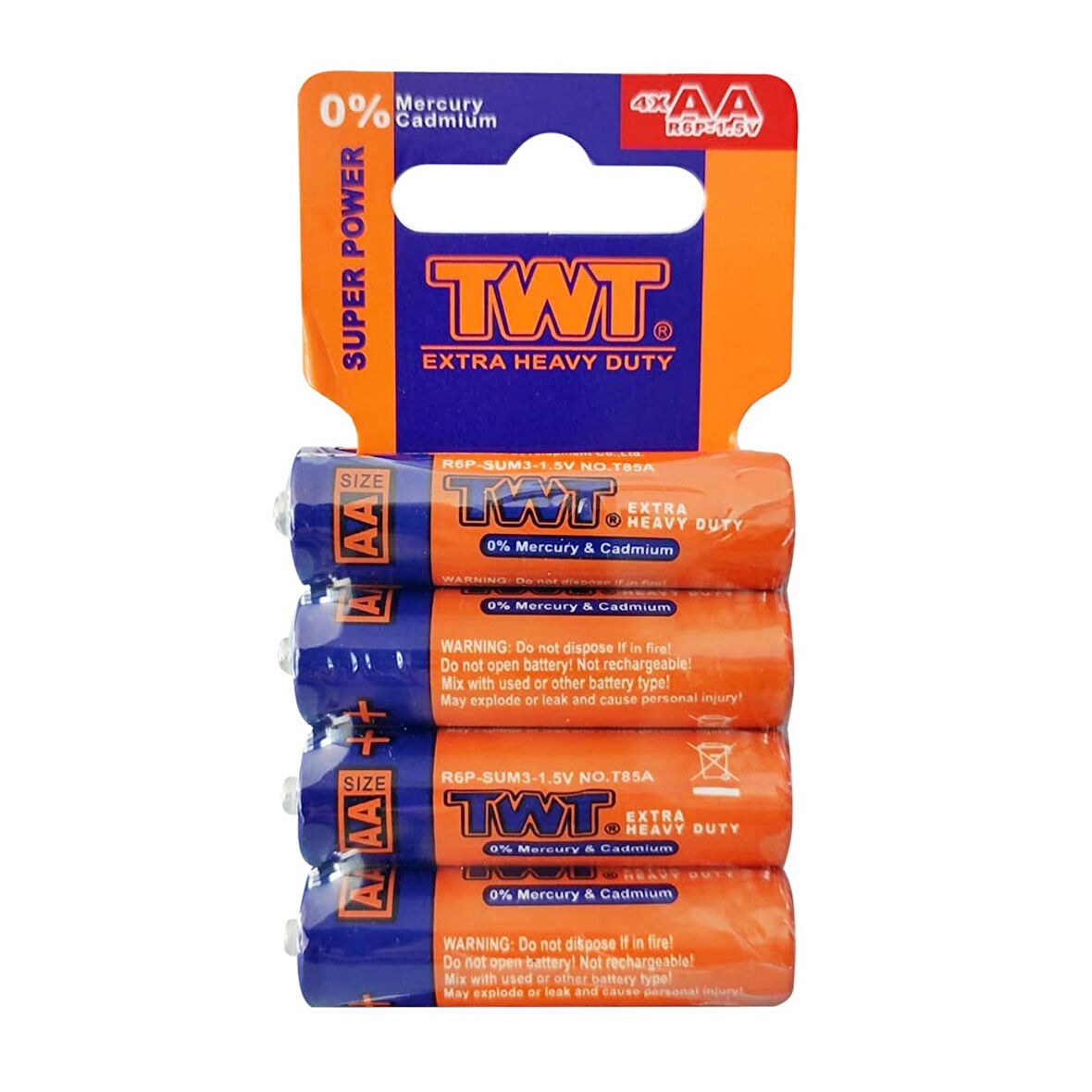 TWT R6P AA Kalem Pil 4Lü Paket