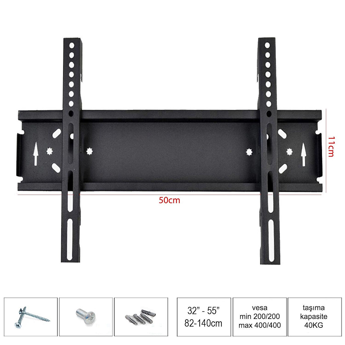 UFİX 5011-S Lcd Askı Aparatı Sabit 32-55 İnç 82-140cm