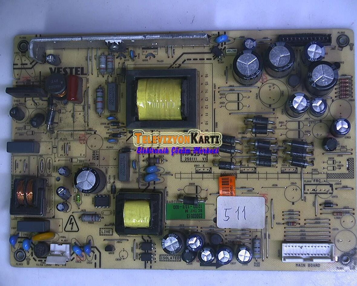 17PW25-4, 23003514, 23003513, Seg 32900, Power Board, Besleme, LTA320AP06