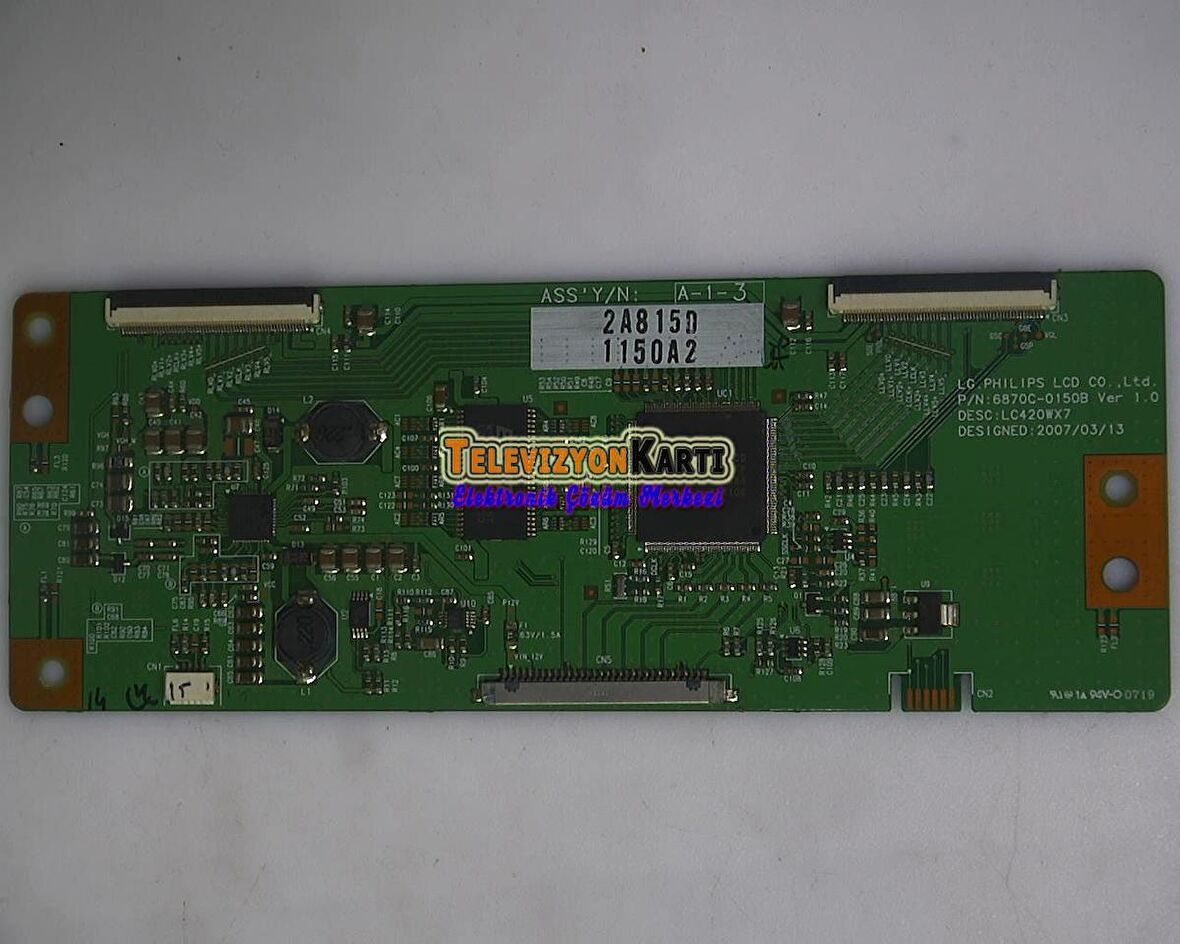 6870C-0150B, 6871L-1150B, Ver 1.0, LC420WX7, TOSHIBA 42AV500P, T CON Board LC420WX7 SLA1