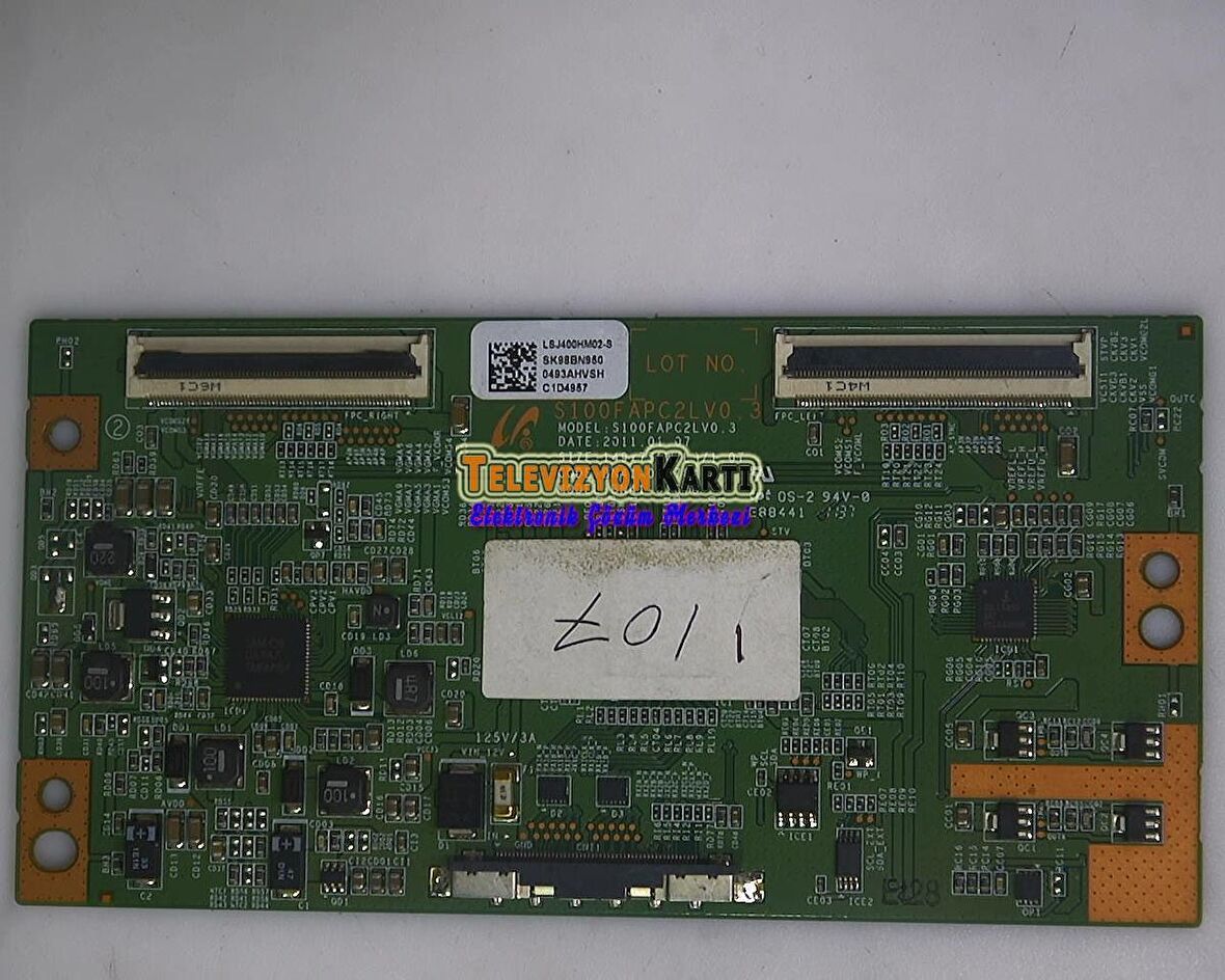 LJ94-23329A , S100FAPC2LV0.3 , LSJ400HM02-S , SAMSUNG UE40D500 T-Con Board , LTJ400HM03