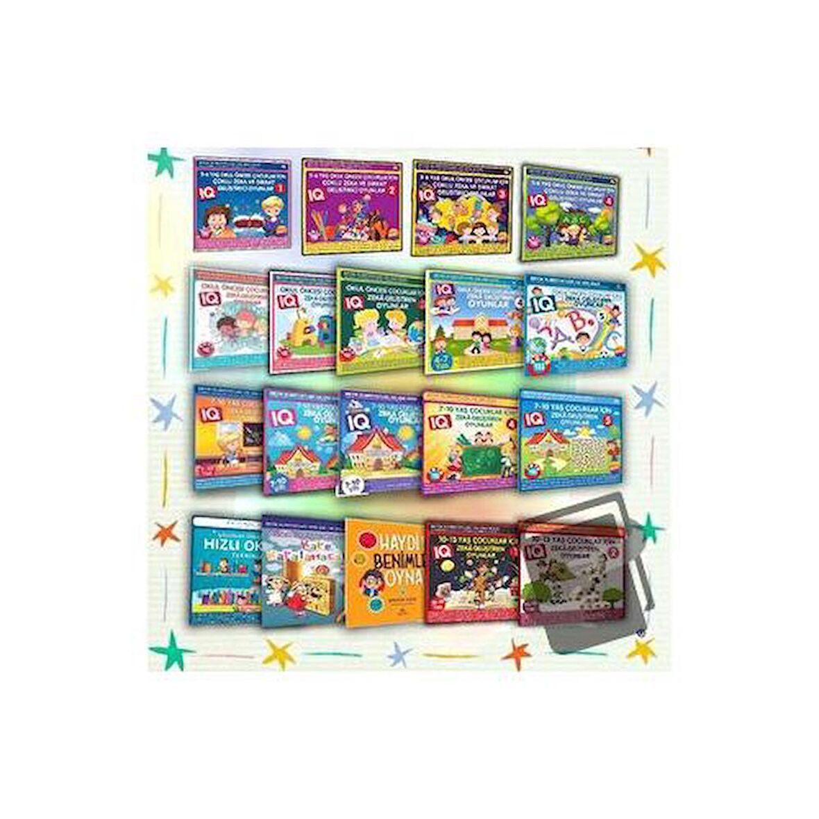 Çocuklar İçin Çoklu Zeka Oyunları (19 Kitap)