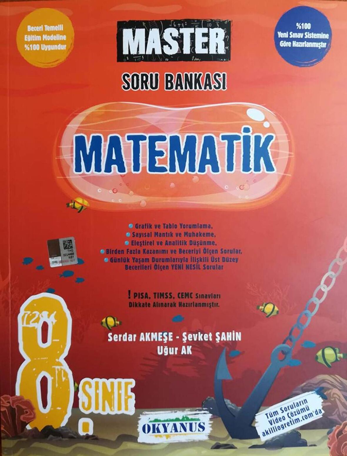 Okyanus 8.Sınıf LGS MASTER Matematik Soru Bankası