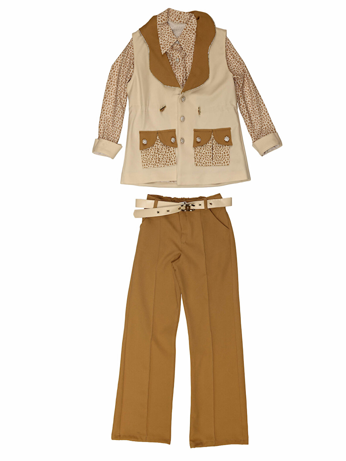 125 GÖMLEK YELEK PANTOLON TAKIM