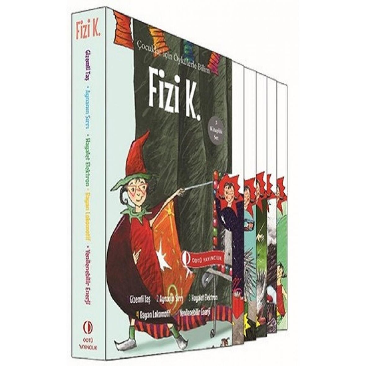 Çocuklar İçin Öykülerle Bilim - Fizi K (5 Kitap Takım)