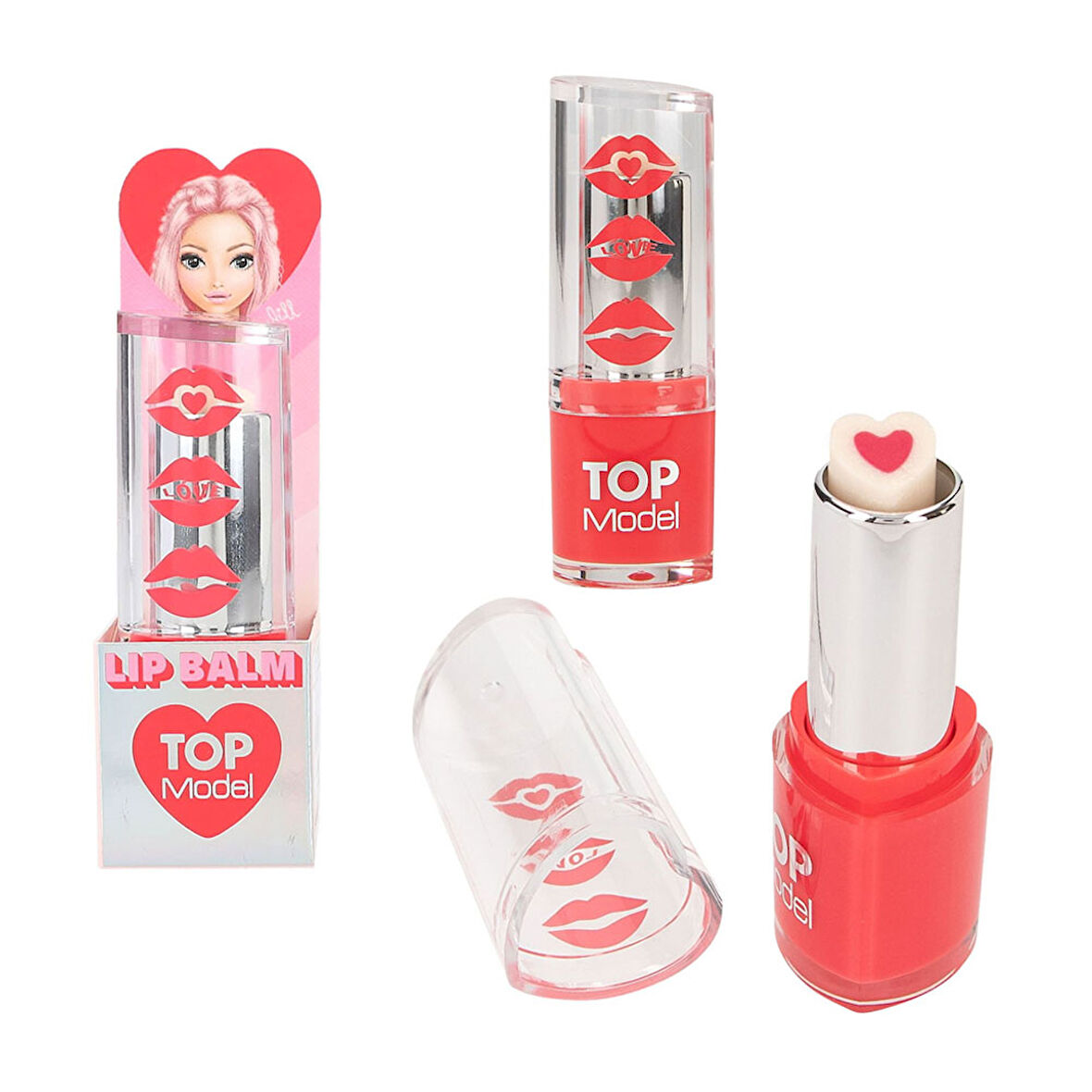 Top Model Kalp Dudak Balsamı Vanilya 412809