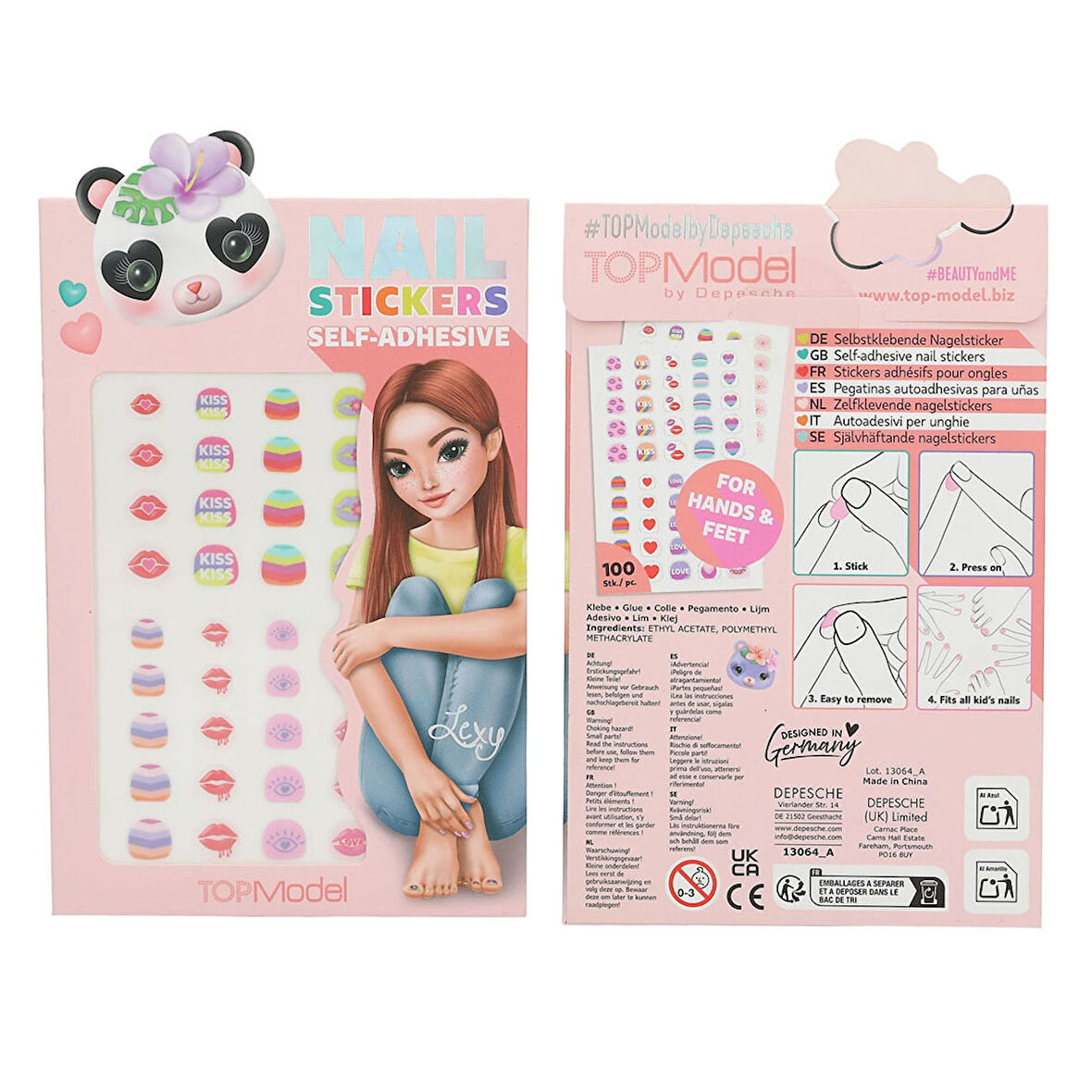 Top Model Tırnak Çıkartma Lexy 413064