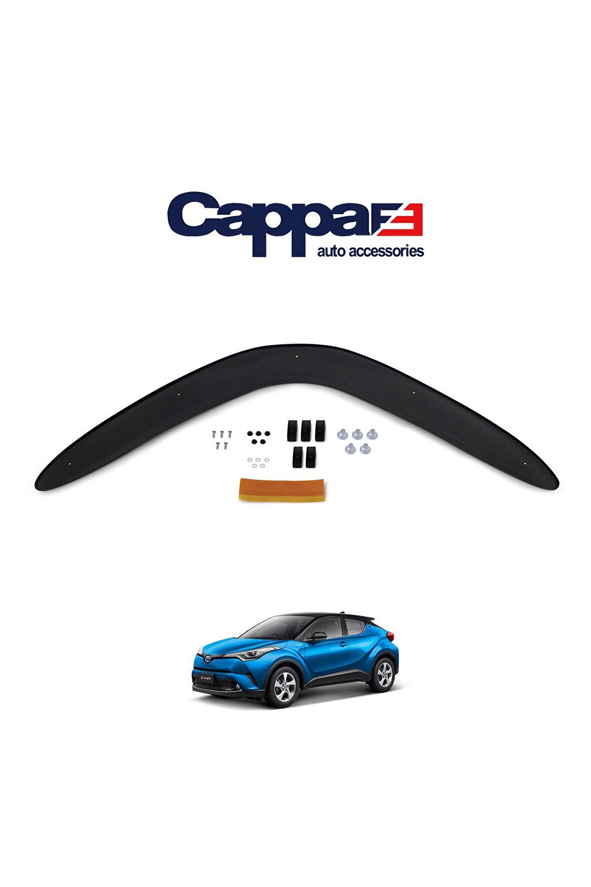 Toyota C-hr Ön Kaput Koruyucu Rüzgarlığı 2016- Yılı Ve Sonrası