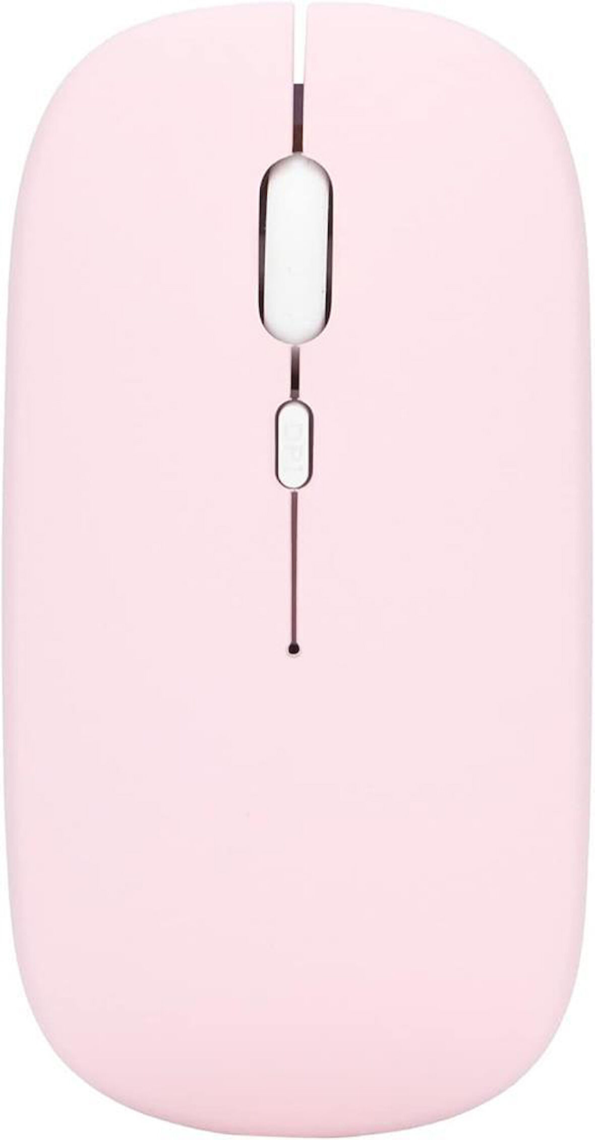 Samsung Galaxy Tab A SM-T515 10.1" Uyumlu Kablosuz Bluetooth Pilli Optik Mouse - Pembe