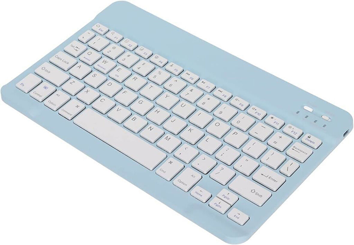 Piranha 8032 8" Uyumlu Kablosuz Bluetooth Şarj Edlebilir Türkçe Q Klavye - Pembe