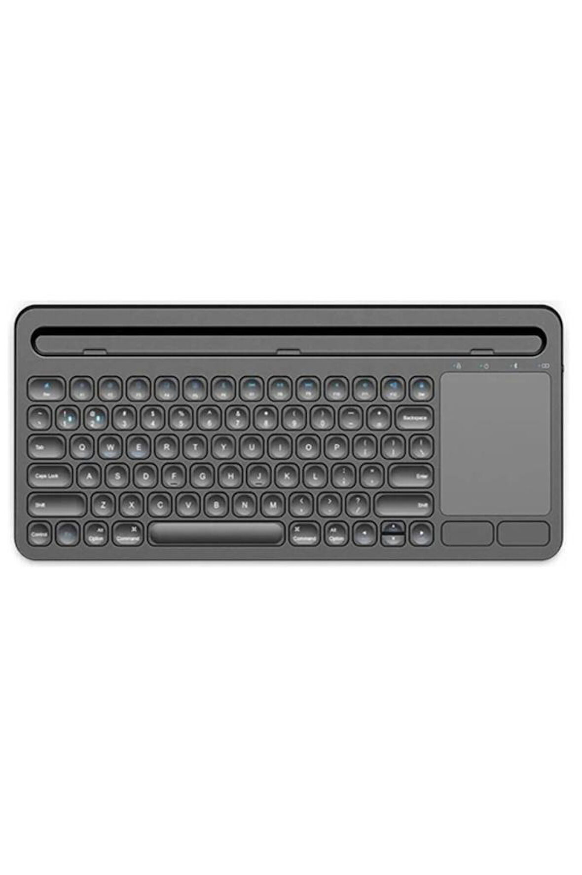 Huawei Matepad Se 10.4" Uyumlu Kablosuz Bluetooth Şarjlı Büyük Boy Standlı TouchPad'li Klavye