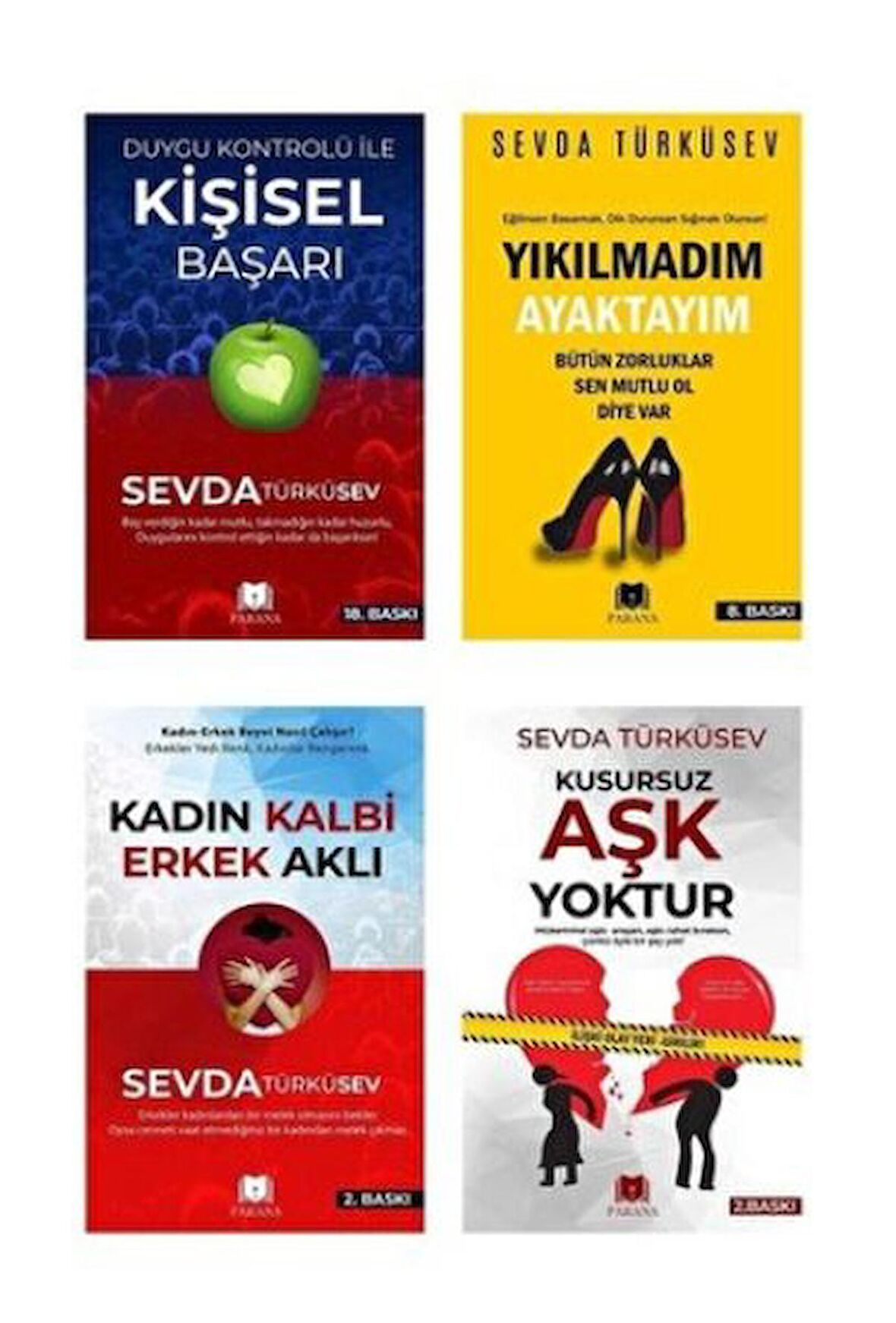 Sevda Türküsev Seti - 4 Kitap