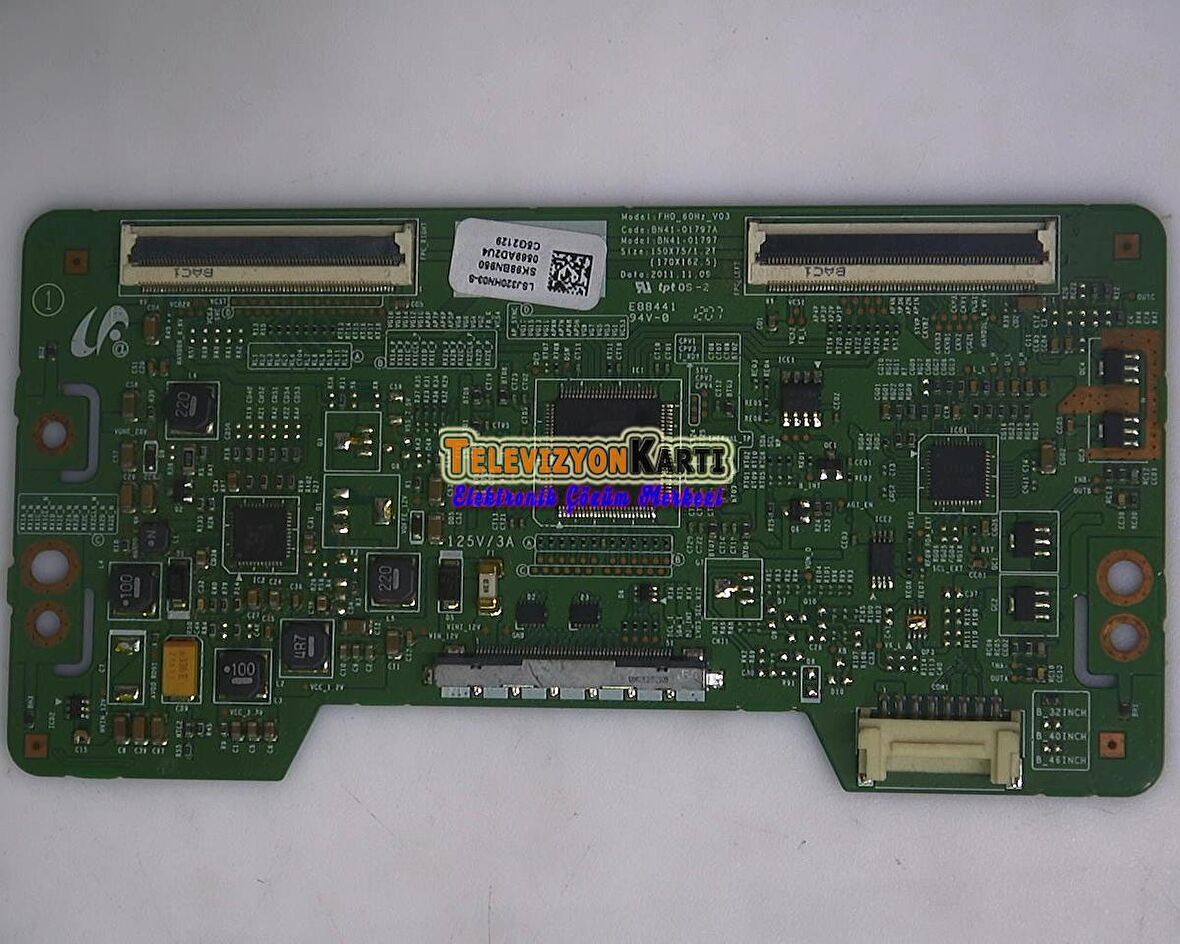 BN41-01797A, FHD_60Hz_V03, BN95-00570A, Samsung UE40EH5300, T CON Board, LTJ400HF01-J